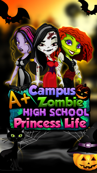 【免費遊戲App】A+ Campus Zombie Makeover High School Princess Spa Life - Free Salon Games for Girls-APP點子