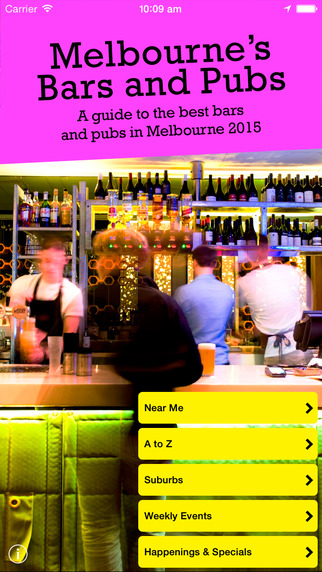 Melbourne’s Bars and Pubs 2015