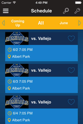 San Rafael Pacifics Official Mobile App screenshot 4