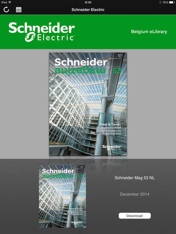 Schneider Electric Belgium eLibrary