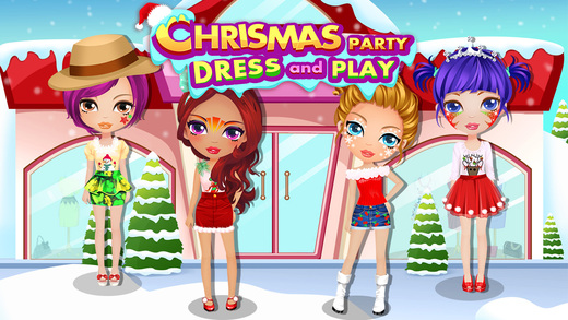 Christmas Doll Dress Up Party