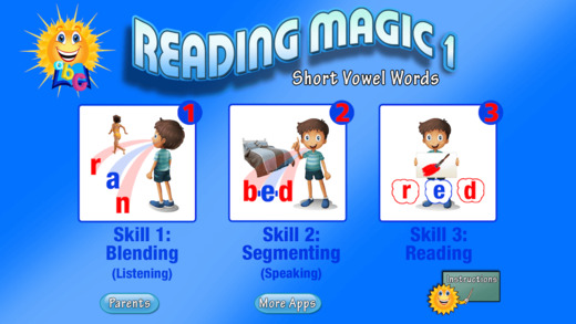 READING MAGIC-Learning to Read Through Advanced Phonics Games