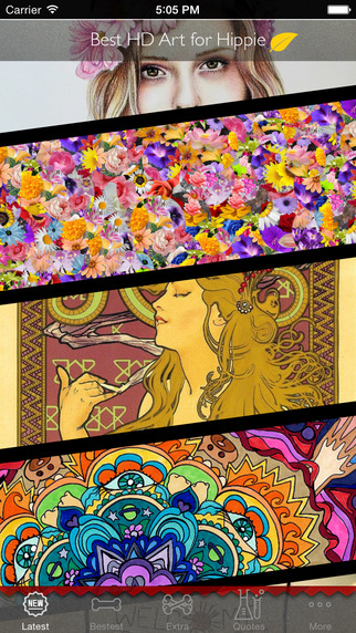 Hippie Theme Art HD Wallpapers: 