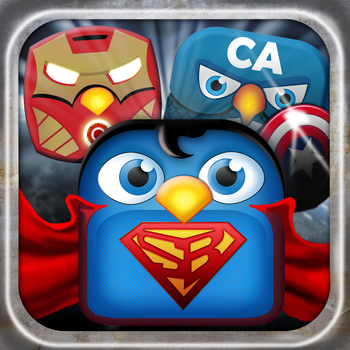 Super Hero Birds HD LOGO-APP點子