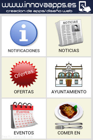 App comercial de Lora del Río screenshot 2