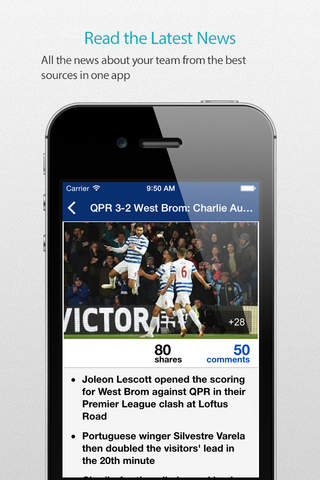 West Bromwich Football Alarm — News, live commentary, standings and more for your team! screenshot 3