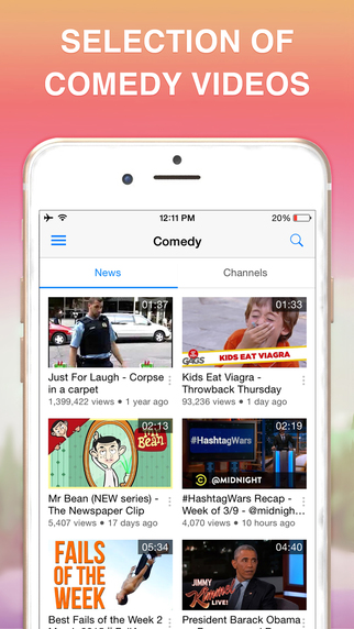 【免費娛樂App】US TV & Radio - Watch TV shows, movies, cartoon, kids, news, sport, comedy clips from YouTube-APP點子