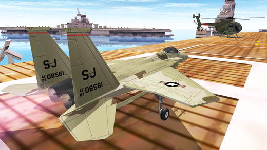Air Plane Parking - Navy Warship 3D