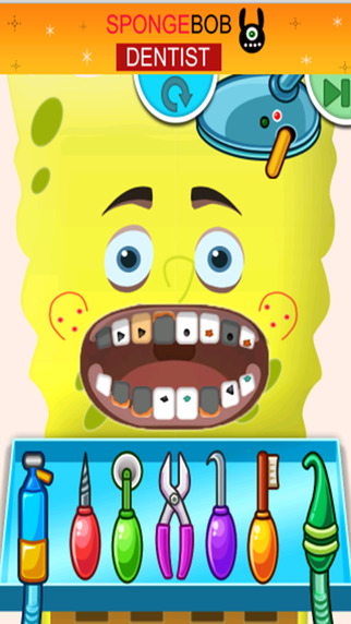 Kids Dentist Sponge Game Version