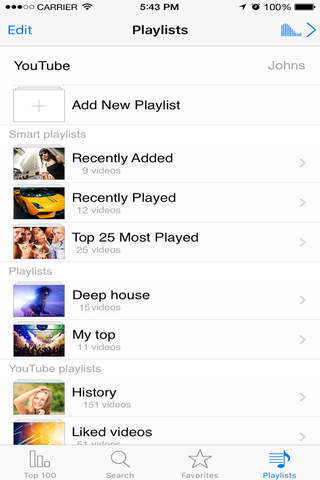 PlayMusic - Free Music Player for YouTube screenshot 4