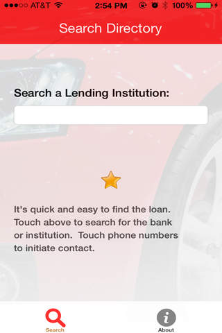 Auto Loan Payoff Directory screenshot 2