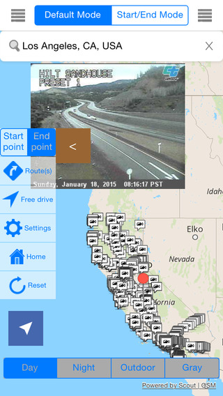 California Offline Map Navigation Pro with Traffic Cameras