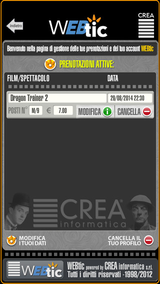 【免費娛樂App】Webtic Cinecittà Savigliano Cinema Prenotazioni-APP點子