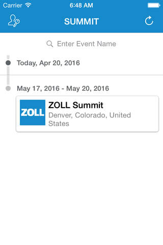 ZOLL Summit screenshot 2