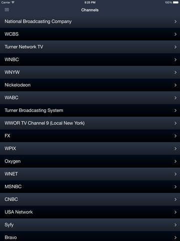 The TV USA New York Guide for iPad