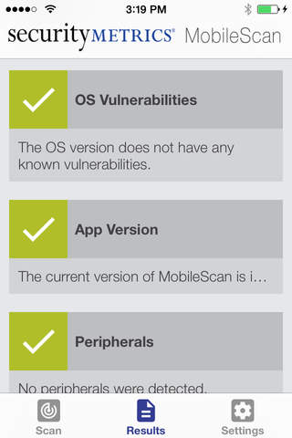 SecurityMetrics: MobileScan 2 screenshot 2