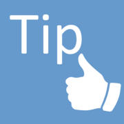 Tip Calculator "tipping made accurate" mobile app icon