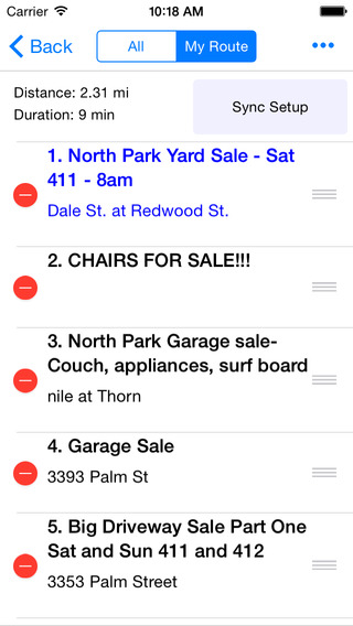 【免費交通運輸App】Yard Sale Treasure Map-APP點子