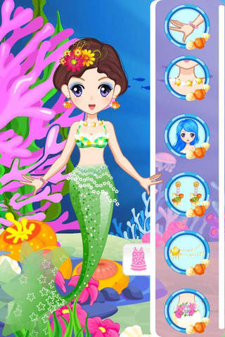 Little Mermaid Princess – Elf Paradise, Makeup, Dressup and Makeover Games for Girls screenshot 2