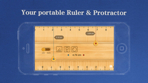 Multifunction Ruler - Toolkit Mirror Flashlight