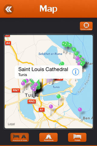 Tunis Offline Travel Guide screenshot 4