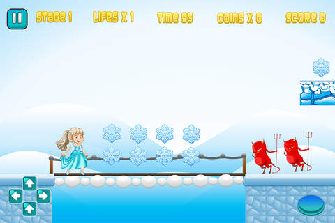 A Frosty Princess Fever - Fashion Star Jumping with Rudolph FREE screenshot 3