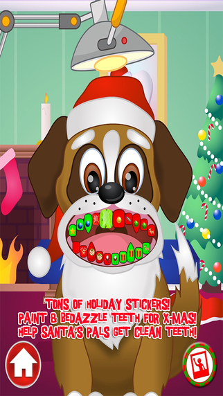 【免費遊戲App】Christmas Pets Dentist Office - Santa's Winter Animal Helpers FREE-APP點子