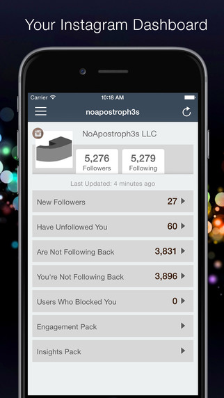 【免費社交App】Followers Pro - Follow and Unfollow Tracker for Instagram, Twitter, Facebook, Tumblr, Vine and more-APP點子