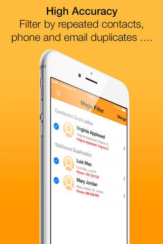 Clean Contacts Pro - Cleans and removes duplicate contacts in your Contacts Book screenshot 3