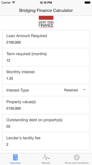 【免費財經App】Bridging Loan Calculator-APP點子