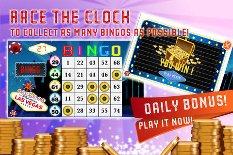 Ace Las Vegas Bingo Mania FREE screenshot 2