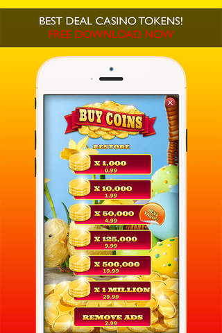 BUNNY VIDEO POKER - Play the Easter Holiday Casino and Card Game for FREE ! screenshot 4