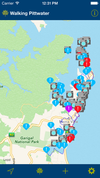 【免費交通運輸App】Walking Pittwater-APP點子