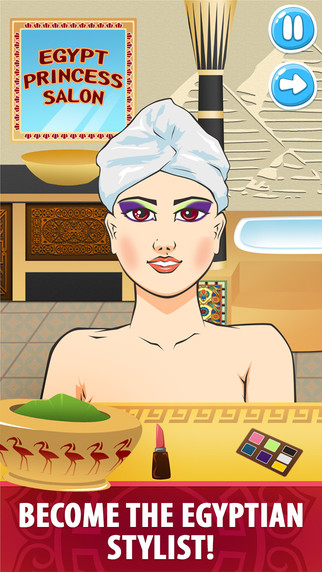 免費下載遊戲APP|Egypt Princess Salon - Ancient Makeover app開箱文|APP開箱王