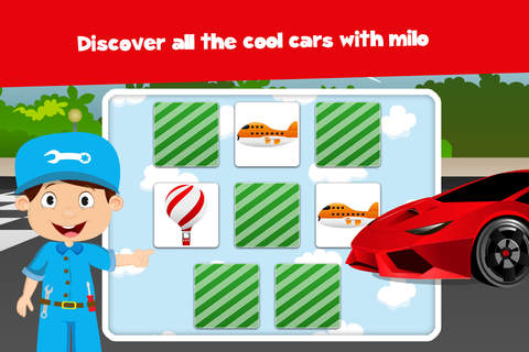 Toddler Milo, Cars, trains and planes puzzles screenshot 3