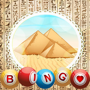 Egypt Bingo Boom - Free to Play Egyptian Bingo Battle and Win Big Pharaoh's Bingo Blitz Bonus! LOGO-APP點子