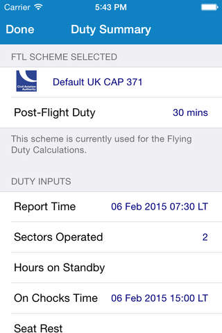 MYdutyday - UK CAP 371 screenshot 3