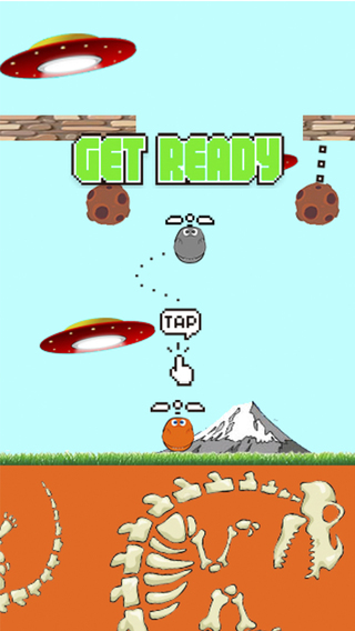 【免費娛樂App】Flying Dino 1-APP點子