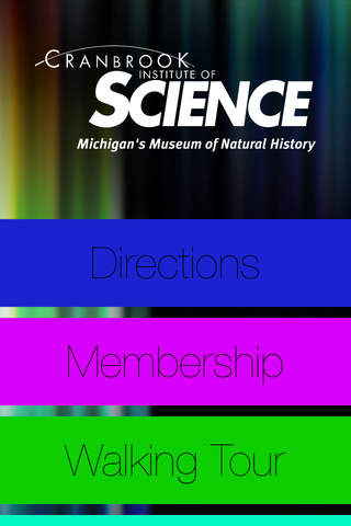 Cranbrook Institute of Science Tour App screenshot 2