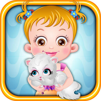 Baby Hazel Naughty Cat LOGO-APP點子