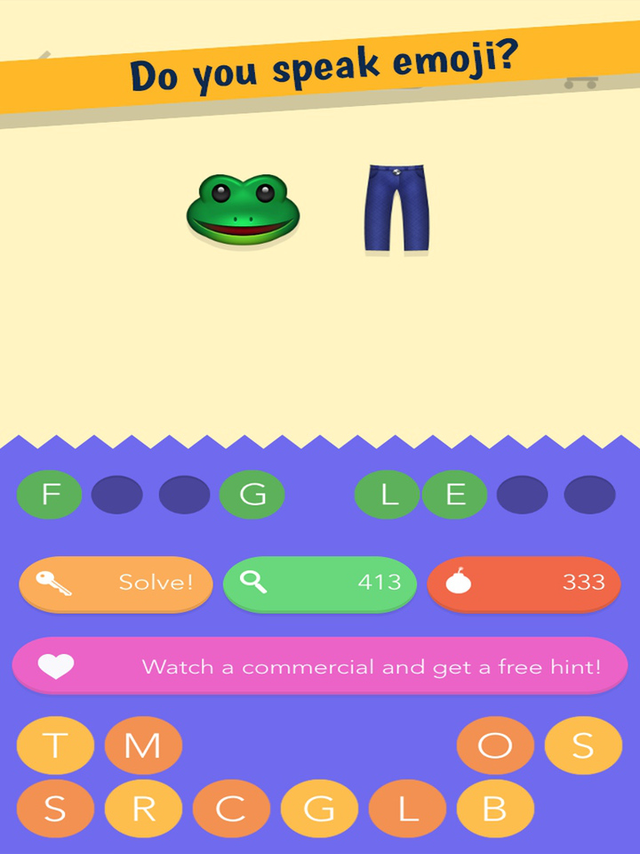 emoji word game