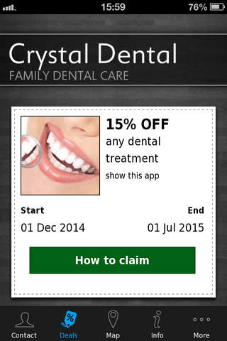 Crystal Dental. screenshot 2