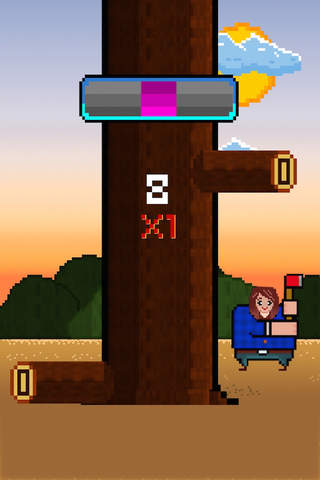 Choppy Girlfriend - Help Her Chop Trees Lumberjack Style screenshot 2