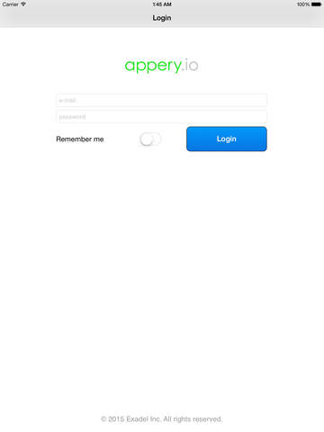 【免費商業App】Appery.io Tester-APP點子