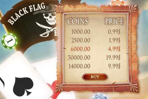 Pirate's Blackjack Classic 21+ screenshot 4