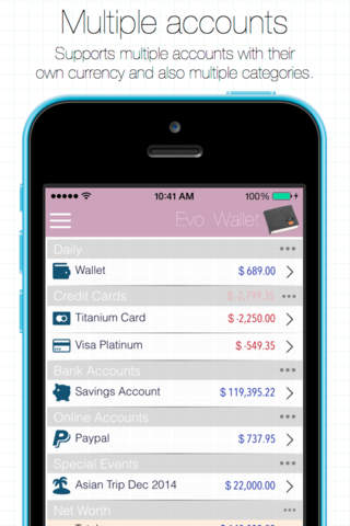 Evo Wallet - Money Tracker screenshot 4