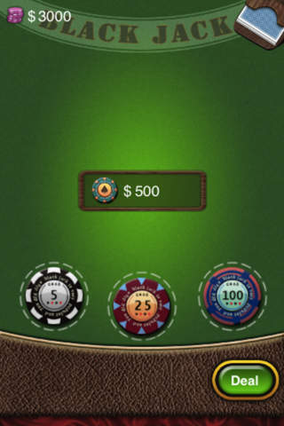 Blackjack 21 Genius - Free Casino-style Blackjack game screenshot 3