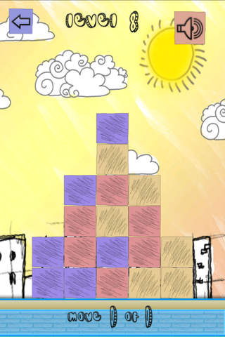 Move The Doodle Boxes - Be A Hero At The Mover's Puzzle Game For Kids FREE by The Other Games screenshot 2