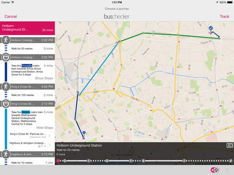 【免費旅遊App】London Bus Checker - Live Bus Countdown Times and Journey Planning at every stop - Free-APP點子