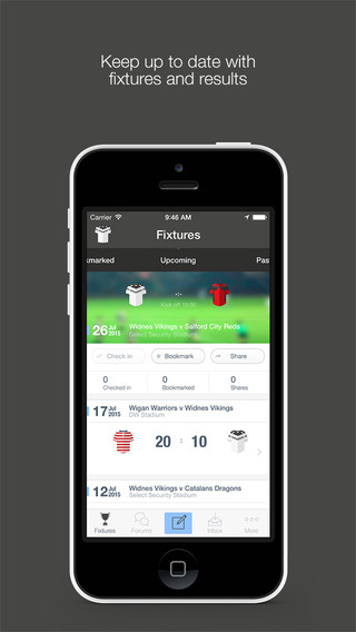 Fan App for Widnes Vikings RLFC